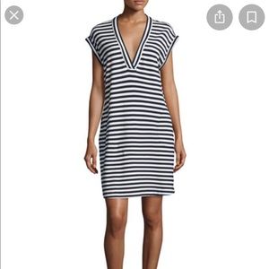 ATM Anthony Thomas Melillo Striped Shirt Dress